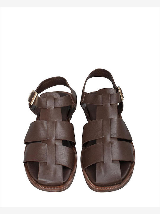 Women's Flat Sandals Brown 2-274-26313-28 KAKAO Cappuccino