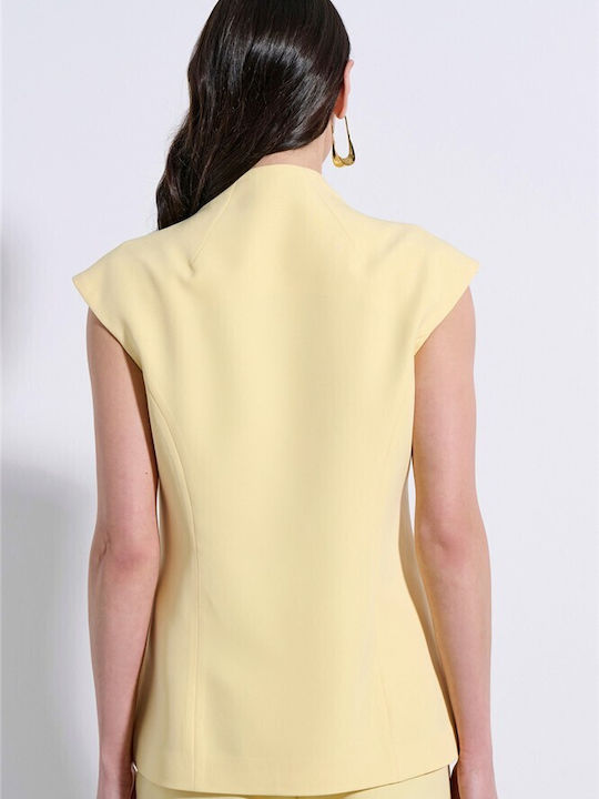 Matis Fashion Women's Blazer Yellow