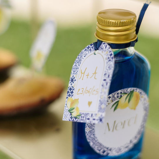 Beauty Home Blue Paper Gift Wrapping