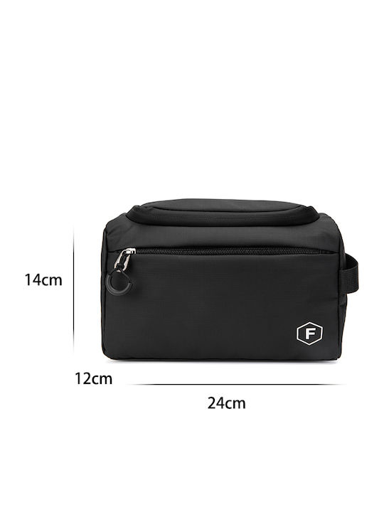 Waterproof Travel Toiletry Bag Forecast Ta8352 Black Waterproof Zipper & Lining Safe Travel Black Waterproof Travel Toiletry Bag Forecast Ta8352 Black Waterproof Zipper & Lining Safe Travel Black