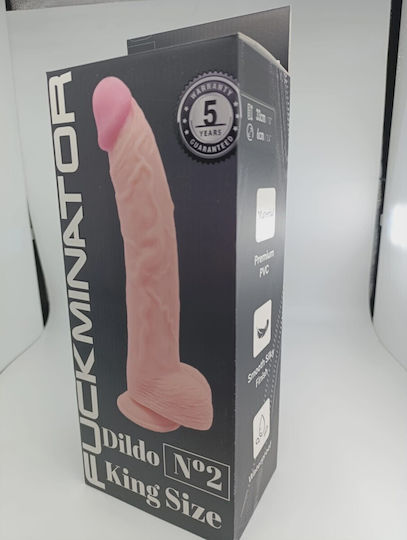 No.2 Dildo King Size Premium Dildo Realistic Flesh