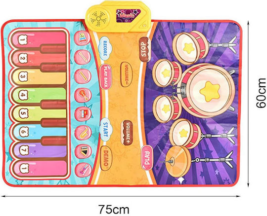 Electronic Drums Children's Play Mat
