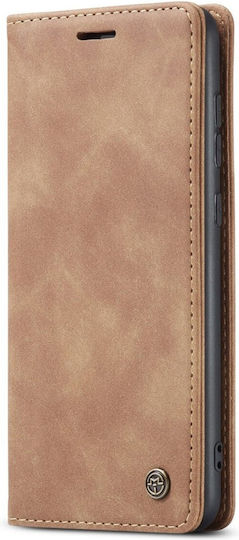 Caseme 013 Samsung Galaxy S21 5g Retro Leather Θήκη Βιβλίο Brown