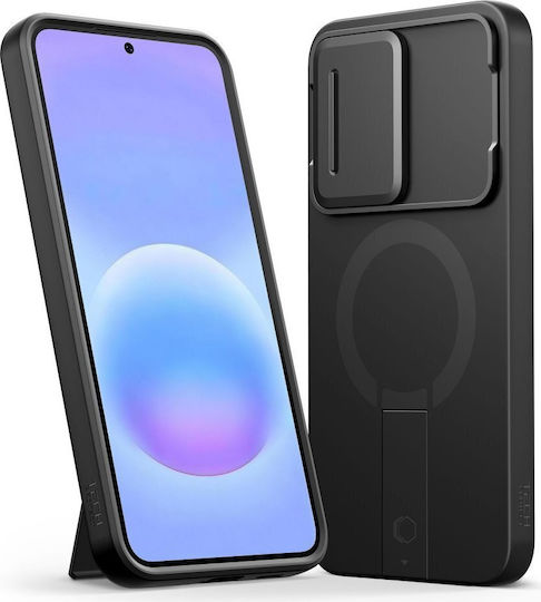 Tech-Protect Back Cover Aramid Fiber Black Galaxy A57