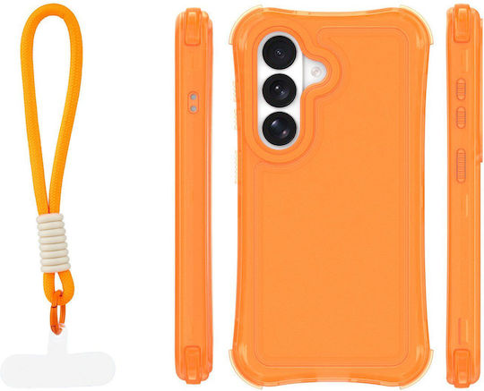 Orange Orange Silicone Back Cover (Galaxy S26)