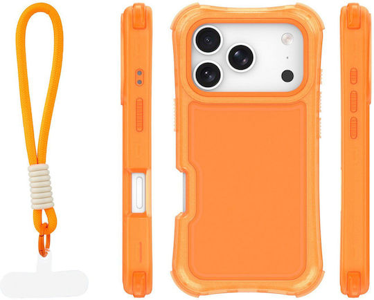 Orange Back Cover Silicone Orange (iPhone 17 Pro)