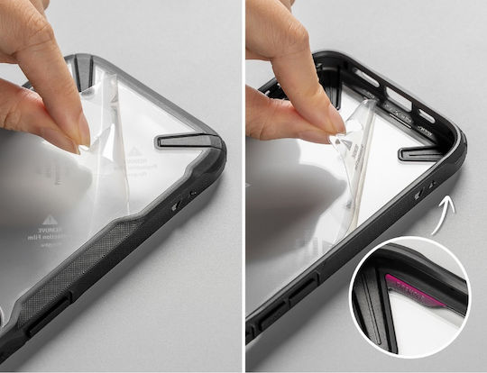 Ringke Fusion X Bumper Silicone / Plastic with Transparent Strap Google Pixel 10 / 10 Pro