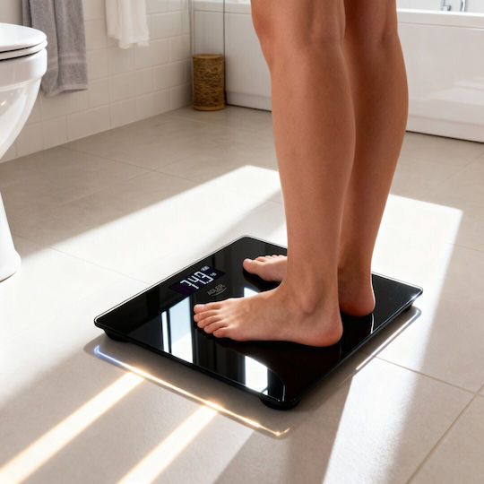 Adler Ψηφιακή Ζυγαριά 180kg Μαύρη AD 8194b