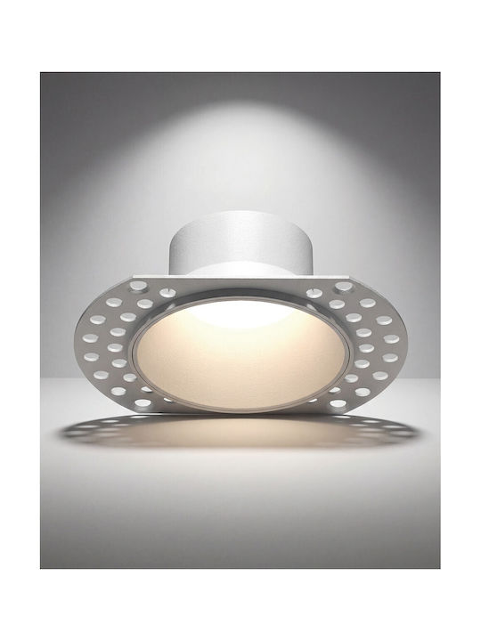 VK Lighting Παραλληλόγραμμο Μεταλλικό Χωνευτό Σποτ με Ντουί GU10 Λευκό 9x7εκ. VK Lighting Παραλληλόγραμμο Μεταλλικό Χωνευτό Σποτ με Ντουί GU10 Λευκό 9x7εκ.