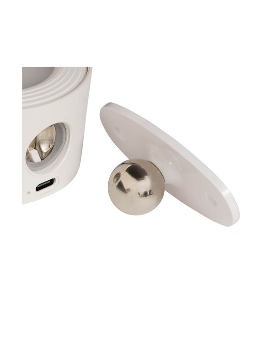 5Five Spot Led Bianco Reglabil Alb În Culoare Albă