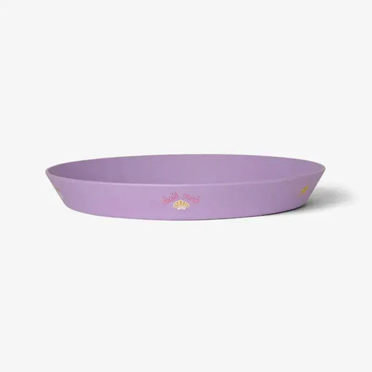 Citron Feeding Set Melamine Purple 5pcs for 6+ Months
