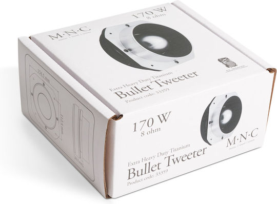 Alista Home Tweeter Auto Rotund 103dB