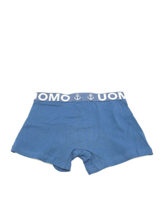 Topaki Cotton Kids Blue Boxer