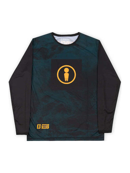 We Ride Local UPF 50+ Unisex Long Sleeve Sun Protection Shirt Green