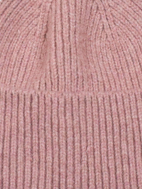 Beanie Γυναικείος Σκούφος Πλεκτός σε Εκρού χρώμα