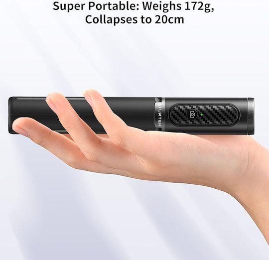 Atumtek Selfie Stick Tripod Remote Control Compact Stable 270° Rotation Foldable 80 Cm Suitable Smartphones