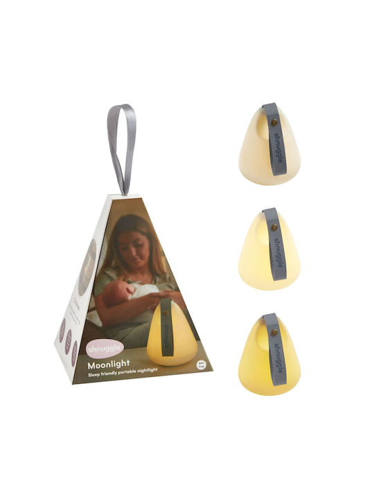 Shnuggle Moonlight Plus Tragbares Nachtlicht mit Temperaturanzeige