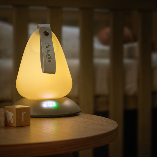 Shnuggle Moonlight Plus Φορητό Φως Νύκτας Ένδειξη Θερμοκρασίας Δωματίου Shn-moon-mk2