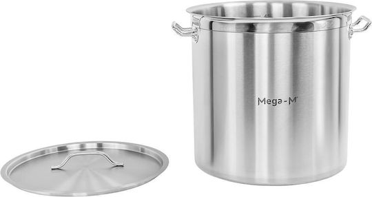 Mega-M Pro Неръждаема Тенджера Marmite 50лт 40см
