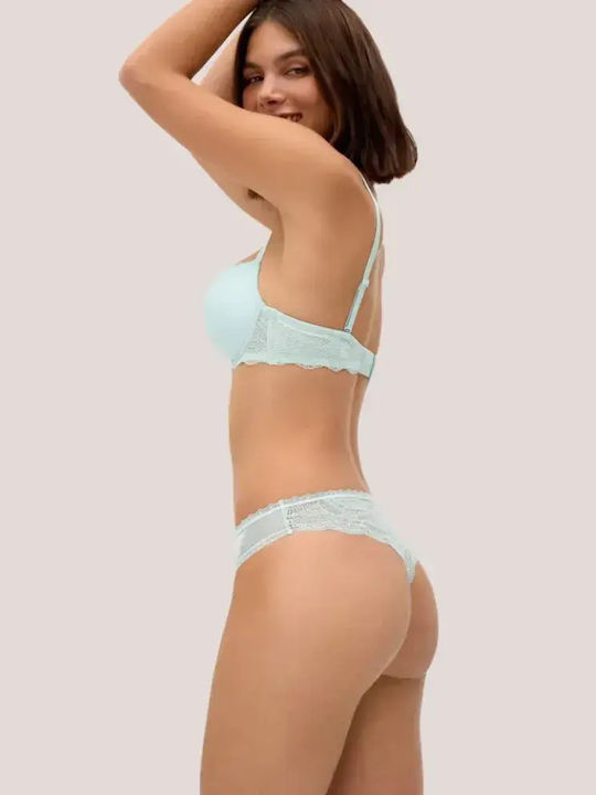 Ysabel Mora Σετ Εσωρούχων Σουτιέν με String