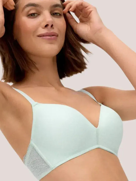 Ysabel Mora Lace Underwear Set Bra With Mint Brazil