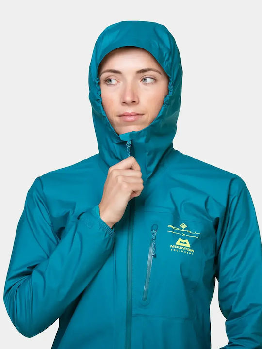 Ronhill 7621 Ανδρικό Μπουφάν Gore-Tex για Σκι & Snowboard Μπλε