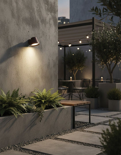 VK Lighting Wandmontiertes Außenlicht GU10 IP65