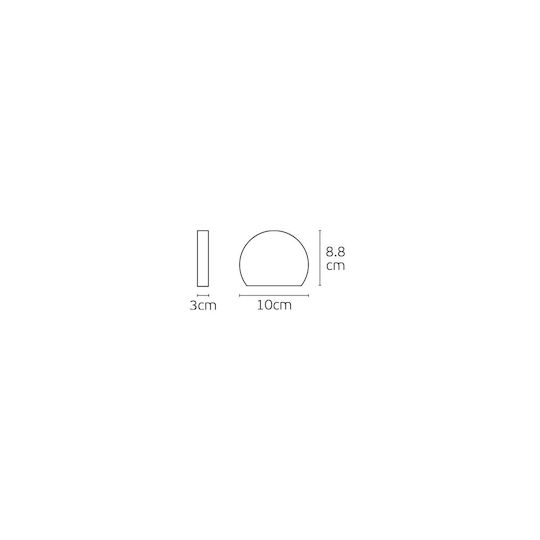 VK Lighting Iluminat Exterior Montat Pe Perete Led Ip54 3w Cu Alb Cald VK Lighting Iluminat Exterior Montat Pe Perete Led Ip54 3w Cu Alb Cald