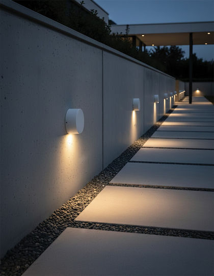 VK Lighting Wandmontiertes Außenbeleuchtung LED IP54 3W mit Warmweißem Licht