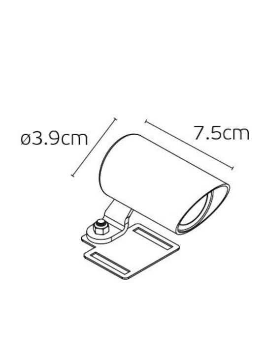 VK Lighting Wasserdichtes Wandmontiertes Außenbeleuchtung LED 3W 3000K 39cm VK Lighting Wasserdichtes Wandmontiertes Außenbeleuchtung LED 3W 3000K 39cm