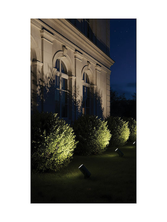 VK Lighting Outdoor LED Floor Lamp for Exterior 5W with Warm White Light IP65 Green
