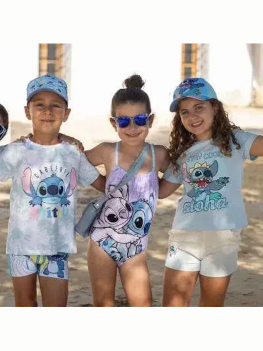 Disney Lilo & Stitch Παιδικό Μαγιό Ολόσωμο Πολύχρωμο