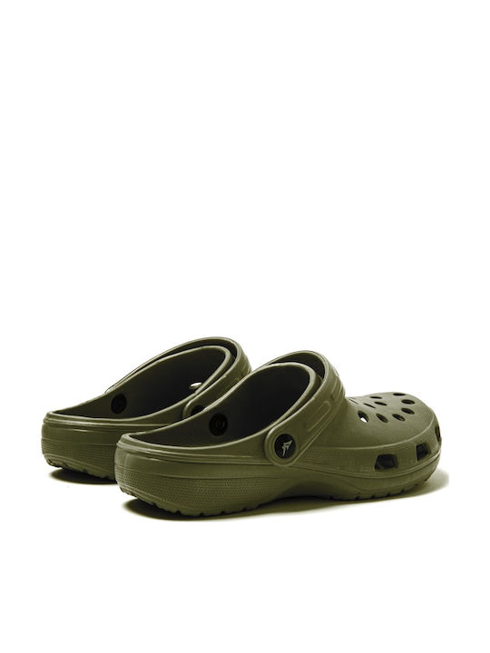 Jomix Men's Anatomic Green Clogs