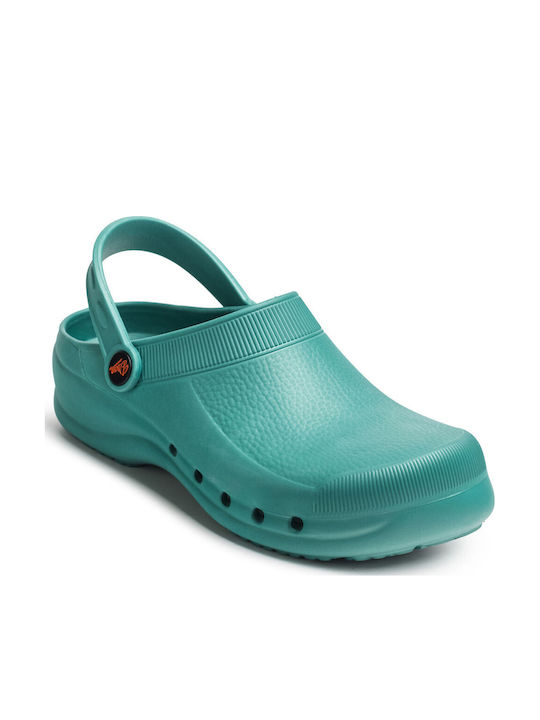 Dian Dian Damen Holzschuhe Grüne Holzschuhe