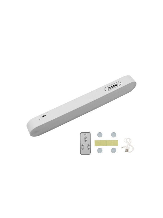 Decorative Lighting Thermo LED Natural White Bar Light 26x2.5cm