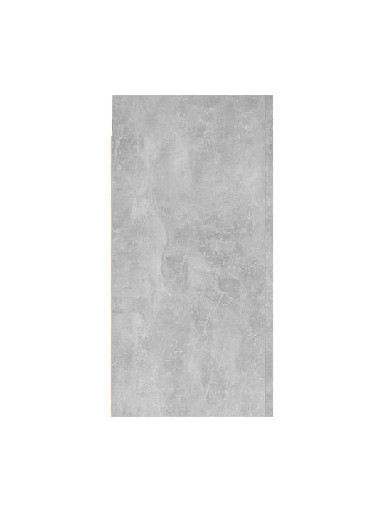 Wand-Kremlast Nütze aus Spanplatte Grau Beton 30.5x30x60cm