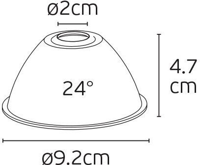 VK Lighting Replacement Reflector for Lighting Accessories Silver 64174-297128