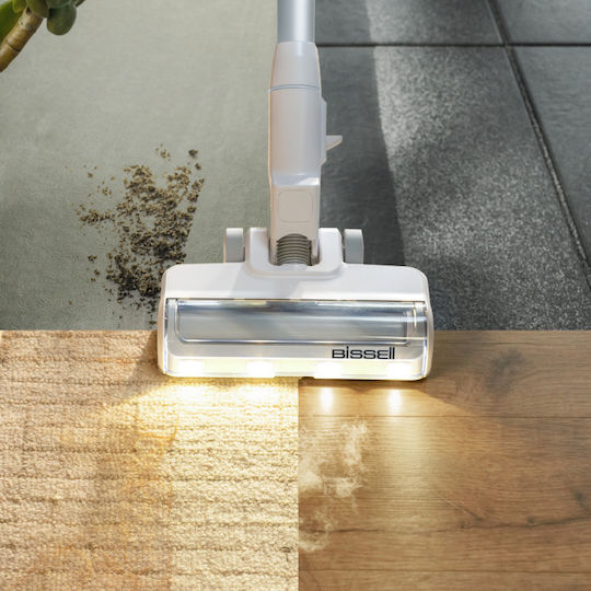 Bissell PowerClean Презареждаща Вертикална Прахосмукачка 25V Бяла