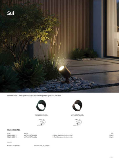 VK Lighting Lighting Accessories Aluminum Green 75169-185721