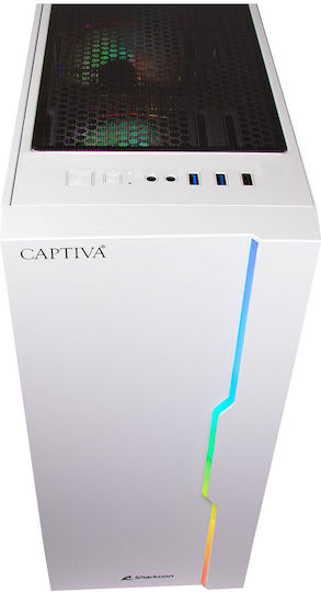 Captiva Advanced Gaming R92-912 Gaming Desktop PC (Ryzen 7-5700X/32GB DDR4/1.0TB SSD/GeForce RTX 5060/W11 Home)
