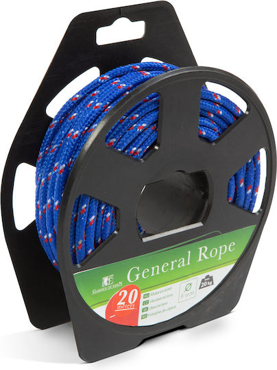 Franghie Generală 4 Mm 20 M Durabilă Polipropilenă Interior Nailon Exterior Roșu Albastru