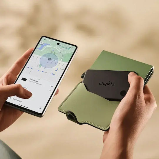 Chipolo CARD Apple Find My & Google Find Hub Μαύρο Επαναφορτιζόμενο