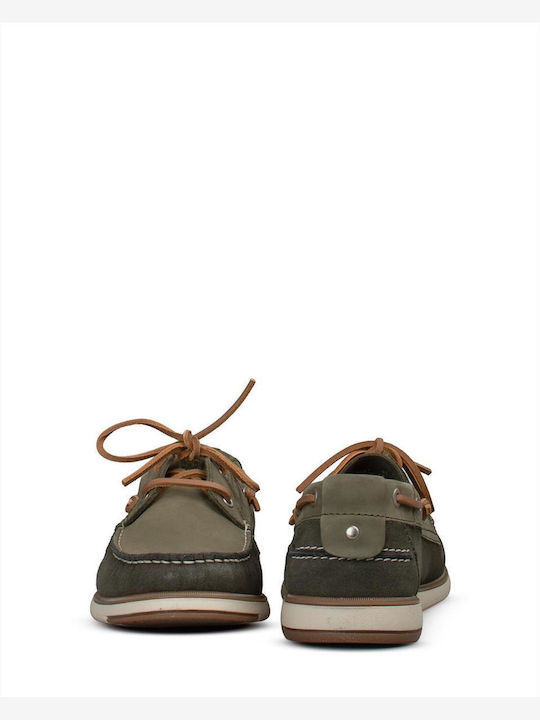Ανδρικά Loafers σε Πράσινο Χρώμα
