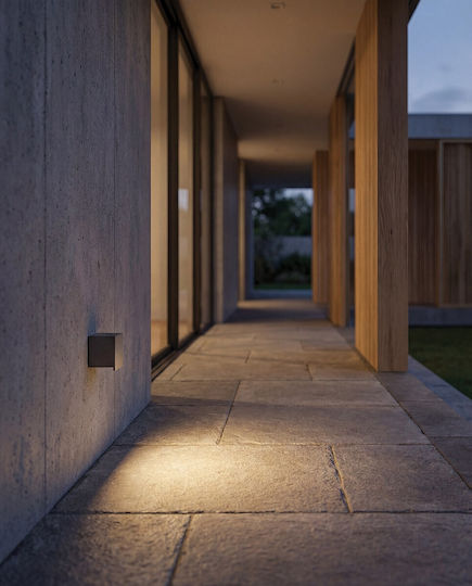 VK Lighting Wandmontiertes Außenbeleuchtung LED IP65 Mit Warmweißem Licht