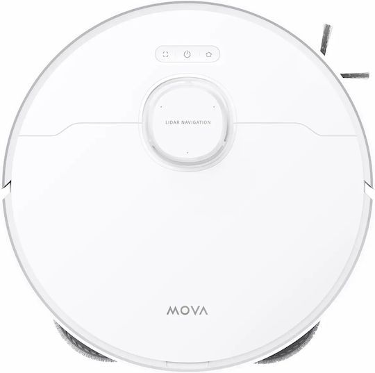 Mova P10 Pro Ultra Aspirator Robot cu Cartografiere Laser și Putere de Aspirație 13000Pa Alb