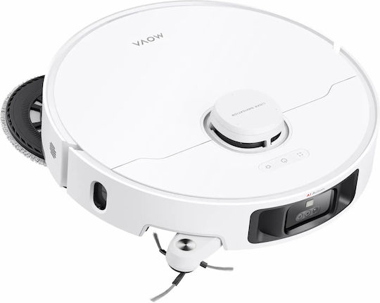 Mova P10 Pro Ultra Aspirator Robot cu Cartografiere Laser și Putere de Aspirație 13000Pa Alb