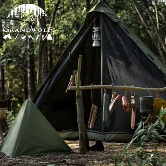 Bushcraft Windbreak Screen Olive Green