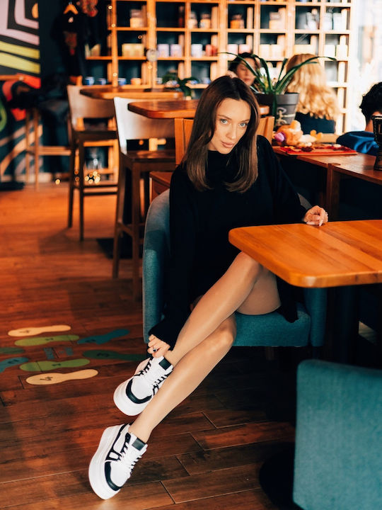 Adidași Flatforms Pentru Femei Negri
