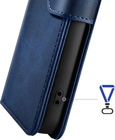 Zanaé Wallet Case Galaxy S24 S25 Columbia Edition Stand Function Night Blue