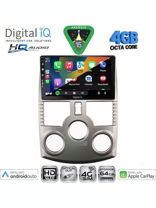 Digital IQ Car Audio System for Daihatsu Sirion 2006-2012 Bluetooth USB WiFi GPS Apple CarPlay Android Auto with 10" Touch Screen